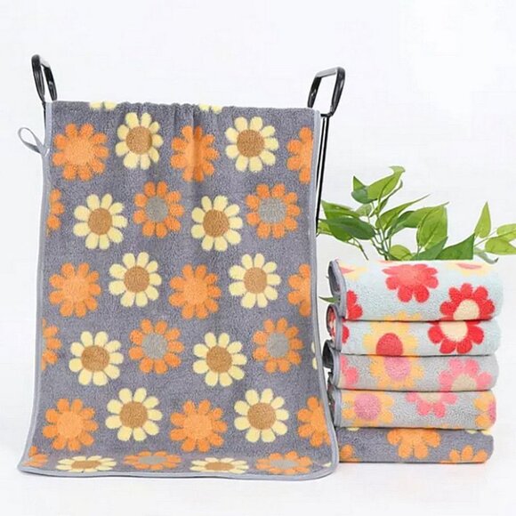 Keylan Blankie Small Dog Blanket Toy Breeds Gray Yellow Flowers Gift Packaged - Picture 3 of 8